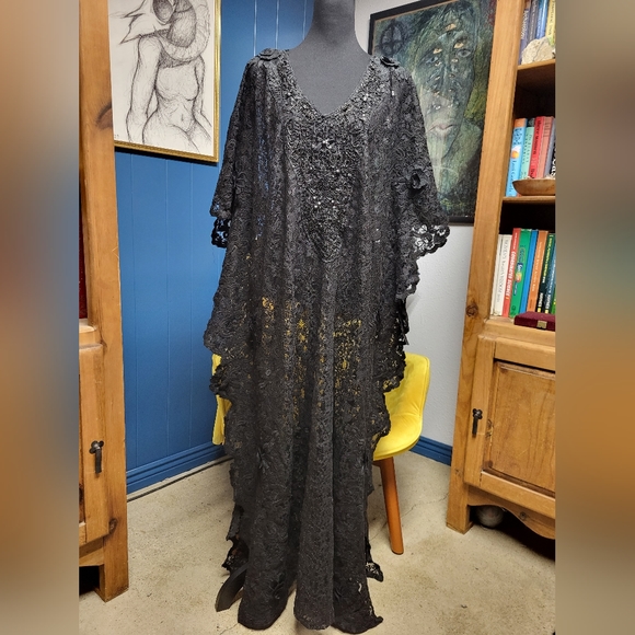 Beatnik Philosophy Other - Beatnik Philosophy Lace & Bead Kaftan